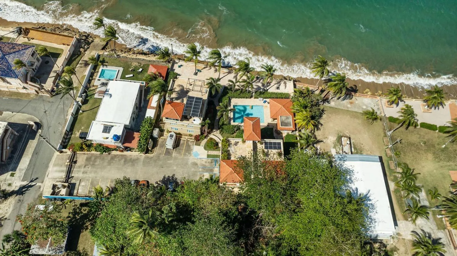 公寓 Beachfront Getaway At Ocean View Castle Condo 阿瓜达